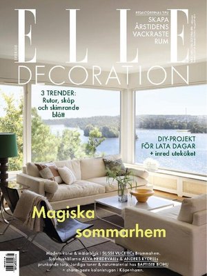 Cover image for ELLE Decoration Sweden: Nr 10, 2021
